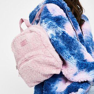 Dickies New Blue Fuzzy Soft Sherpa Mini Backpack Dolls Kill